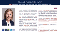Desktop Screenshot of kachniewska.net