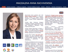 Tablet Screenshot of kachniewska.net